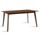 Τραπέζι Benson pakoworld MDF σε καρυδί απόχρωση 150x90x75εκ Τραπέζι Benson pakoworld MDF σε καρυδί απόχρωση 150x90x75εκ