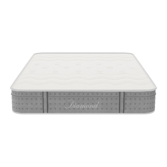 Στρώμα Diamond pakoworld pocket spring+gel memory foam 25-27cm 150x200εκ Στρώμα Diamond pakoworld pocket spring+gel memory foam 25-27cm 150x200εκ