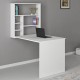 Γραφείο τοίχου ανοιγόμενο Ravin pakoworld λευκό 63x90x154εκ Γραφείο τοίχου ανοιγόμενο Ravin pakoworld λευκό 63x90x154εκ
