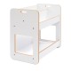 Ραφιέρα Dovere pakoworld λευκό mdf 56x34x55εκ Ραφιέρα Dovere pakoworld λευκό mdf 56x34x55εκ