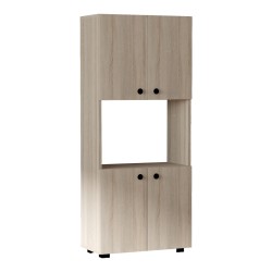 Στήλη Guzel pakoworld σε sonoma απόχρωση 60x31.4x140εκ
