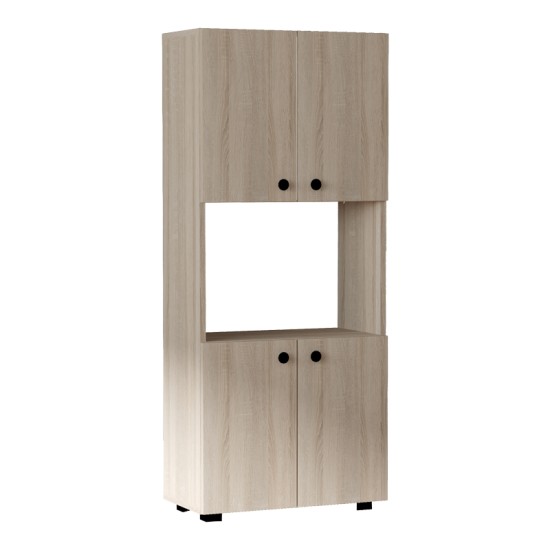 Στήλη Guzel pakoworld σε sonoma απόχρωση 60x31.4x140εκ