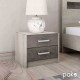Κομοδίνο OLYMPUS pakoworld με 2 συρτάρια χρώμα castillo-toro 47,5x40,5x40,5εκ Κομοδίνο OLYMPUS pakoworld με 2 συρτάρια χρώμα castillo-toro 47,5x40,5x40,5εκ