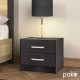 Κομοδίνο OLYMPUS pakoworld χρώμα wenge 47,5x40,5x40,5εκ. Κομοδίνο OLYMPUS pakoworld χρώμα wenge 47,5x40,5x40,5εκ.