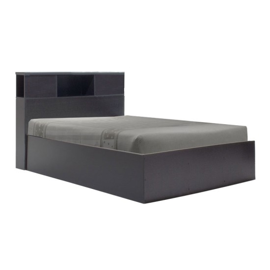 Κρεβάτι OLYMPUS pakoworld σε χρώμα wenge 120x200εκ Κρεβάτι OLYMPUS pakoworld σε χρώμα wenge 120x200εκ