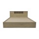 Κρεβάτι OLYMPUS pakoworld σε sonoma απόχρωση 140x200εκ Κρεβάτι OLYMPUS pakoworld σε sonoma απόχρωση 140x200εκ
