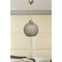 Φωτιστικό οροφής μονόφωτο Leshia pakoworld Ε27 καφέ Φ26x26εκ Φωτιστικό οροφής μονόφωτο Leshia pakoworld Ε27 καφέ Φ26x26εκ