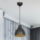 Φωτιστικό οροφής μονόφωτο Lofty pakoworld Ε27 μαύρο Φ18x22εκ Φωτιστικό οροφής μονόφωτο Lofty pakoworld Ε27 μαύρο Φ18x22εκ