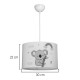 Παιδικό φωτιστικό οροφής Koala pakoworld led E27 πολύχρωμο PVC Φ30x20εκ Παιδικό φωτιστικό οροφής Koala pakoworld led E27 πολύχρωμο PVC Φ30x20εκ