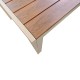 Τραπέζι Nares pakoworld σαμπανί αλουμίνιο plywood σε φυσική απόχρωση 180x90x72.5εκ