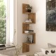 Ραφιέρα τοίχου Belinda pakoworld sonoma 22x22x117.2εκ Ραφιέρα τοίχου Belinda pakoworld sonoma 22x22x117.2εκ