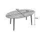 Τραπέζι σαλονιού Sartori pakoworld oak 90x45x43εκ