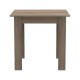 Τραπεζαρία Manka-Parker pakoworld σετ 3τεμ mdf σε μαύρη-sonoma truffle απόχρωση 80x80x77εκ Τραπεζαρία Manka-Parker pakoworld σετ 3τεμ mdf σε μαύρη-sonoma truffle απόχρωση 80x80x77εκ