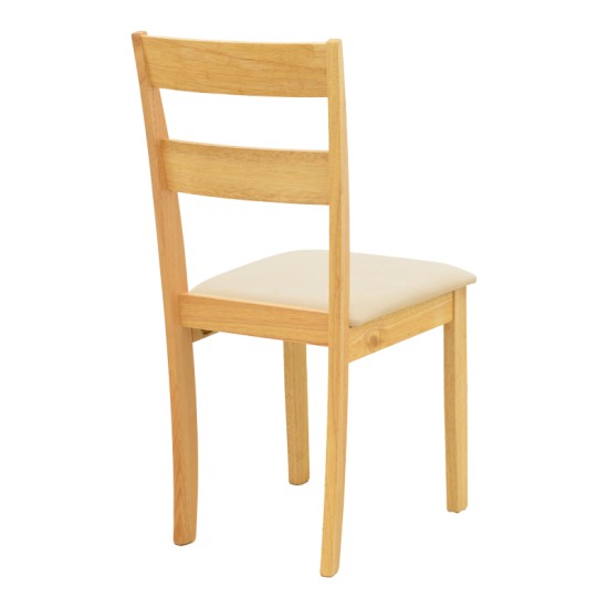 Τραπεζαρία Dallan Country pakoworld 5τεμ σε φυσική απόχρωση rubberwood 120-150x80x74εκ Τραπεζαρία Dallan Country pakoworld 5τεμ σε φυσική απόχρωση rubberwood 120-150x80x74εκ