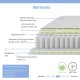 Κρεβάτι με στρώμα Nevil-Nemesis pakoworld ύφασμα ανθρακί 150x200εκ Κρεβάτι με στρώμα Nevil-Nemesis pakoworld ύφασμα ανθρακί 150x200εκ