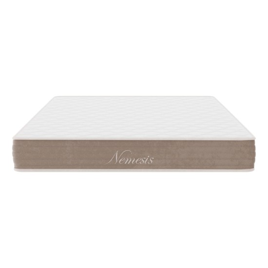 Κρεβάτι με στρώμα Nevil-Nemesis pakoworld ύφασμα ανθρακί 150x200εκ Κρεβάτι με στρώμα Nevil-Nemesis pakoworld ύφασμα ανθρακί 150x200εκ