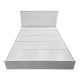 Κρεβάτι με στρώμα Athos Utopia pakoworld λευκό 160x200εκ Κρεβάτι με στρώμα Athos Utopia pakoworld λευκό 160x200εκ