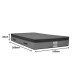 Στρώμα Deluxe pakoworld pocket spring διπλής όψης 32cm 160x200εκ Στρώμα Deluxe pakoworld pocket spring διπλής όψης 32cm 160x200εκ