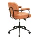 Καρέκλα γραφείου Leberta pakoworld terracotta ύφασμα 64x63,5x86-96εκ Καρέκλα γραφείου Leberta pakoworld terracotta ύφασμα 64x63,5x86-96εκ