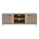Έπιπλο τηλεόρασης Polenio pakoworld taupe με φυσικό 150x40x53εκ Έπιπλο τηλεόρασης Polenio pakoworld taupe με φυσικό 150x40x53εκ