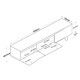 Έπιπλο τηλεόρασης Kasandra pakoworld σε μαύρο μαρμάρου-sonoma απόχρωση 180x35x48.5εκ