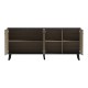 Μπουφές Tuscany pakoworld sonoma-ανθρακί 180x40x78.6εκ