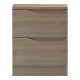 Κομοδίνο Verena pakoworld sonoma 40x40x50εκ