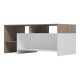 Τραπέζι σαλονιού Consa pakoworld sonoma - λευκό 120x60x53.6εκ Τραπέζι σαλονιού Consa pakoworld sonoma - λευκό 120x60x53.6εκ