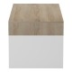 Τραπέζι σαλονιού Consa pakoworld sonoma - λευκό 120x60x53.6εκ Τραπέζι σαλονιού Consa pakoworld sonoma - λευκό 120x60x53.6εκ