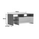 Τραπέζι σαλονιού Consa pakoworld sonoma - λευκό 120x60x53.6εκ Τραπέζι σαλονιού Consa pakoworld sonoma - λευκό 120x60x53.6εκ