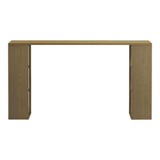 Γραφείο εργασίας Praga pakoworld σε ανοιχτό καρυδί 140x60x75εκ Γραφείο εργασίας Praga pakoworld σε ανοιχτό καρυδί 140x60x75εκ
