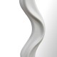 Καθρέπτης Liquid pakoworld pp σε λευκή απόχρωση 26x2.7x39εκ Καθρέπτης Liquid pakoworld pp σε λευκή απόχρωση 26x2.7x39εκ