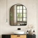 Καθρέπτης Selene pakoworld μαύρο MDF 46x1.2x60 εκ Καθρέπτης Selene pakoworld μαύρο MDF 46x1.2x60 εκ