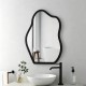 Καθρέπτης Evanthia pakoworld μαύρο MDF 36x1.2x56 εκ Καθρέπτης Evanthia pakoworld μαύρο MDF 36x1.2x56 εκ