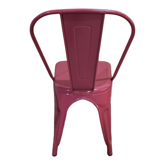 Καρέκλα Utopia pakoworld μέταλλο terracotta 44x44x85εκ Καρέκλα Utopia pakoworld μέταλλο terracotta 44x44x85εκ