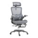 Καρέκλα γραφείου εργασίας Zenyk pakoworld mesh σε grey απόχρωση 63x70x126εκ Καρέκλα γραφείου εργασίας Zenyk pakoworld mesh σε grey απόχρωση 63x70x126εκ