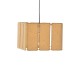 Φωτιστικό οροφής Boxfo Inart καφέ press papier-μέταλλο 32x32x123εκ Φωτιστικό οροφής Boxfo Inart καφέ press papier-μέταλλο 32x32x123εκ