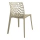 Καρέκλα στοιβαζόμενη Hush pakoworld pp σε cappuccino απόχρωση 41x53x80.5εκ Καρέκλα στοιβαζόμενη Hush pakoworld pp σε cappuccino απόχρωση 41x53x80.5εκ