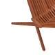 Πολυθρόνα Phoenox pakoworld πτυσσόμενη φυσικό teak ξύλο 65x90x87εκ Πολυθρόνα Phoenox pakoworld πτυσσόμενη φυσικό teak ξύλο 65x90x87εκ