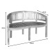 Καναπές διθέσιος Coren pakoworld φυσικό teak ξύλο 130x61x87εκ Καναπές διθέσιος Coren pakoworld φυσικό teak ξύλο 130x61x87εκ