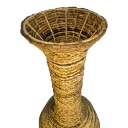 Διακοσμητικό βάζο Strail Inart banana rope σε φυσική απόχρωση Φ40x100εκ Διακοσμητικό βάζο Strail Inart banana rope σε φυσική απόχρωση Φ40x100εκ