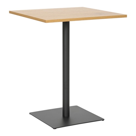 Τραπέζι Nerobian pakoworld mdf σε sonoma απόχρωση 60x60x75εκ Τραπέζι Nerobian pakoworld mdf σε sonoma απόχρωση 60x60x75εκ