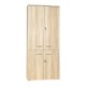 Ντουλάπα γραφείου Stark pakoworld σε oak-μπεζ 80x40x200εκ