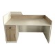 Γραφείο reception Stark pakoworld σε oak-μπεζ απόχρωση 180x60x105εκ Γραφείο reception Stark pakoworld σε oak-μπεζ απόχρωση 180x60x105εκ