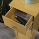 Ντουλάπι-στήλη Chesy pakoworld mdf σε φυσική απόχρωση 32x30x87εκ