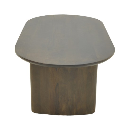 Τραπέζι σαλονιού Flute pakoworld wenge μασίφ ξύλο μάνγκο 130x65x40εκ Τραπέζι σαλονιού Flute pakoworld wenge μασίφ ξύλο μάνγκο 130x65x40εκ
