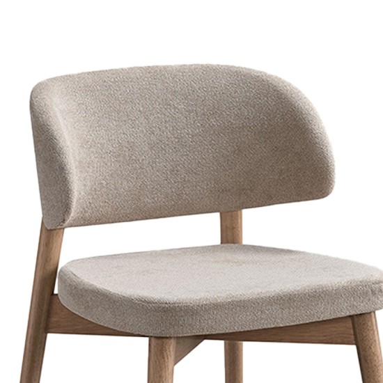 Καρέκλα Siena pakoworld rubberwood σε φυσική-μπεζ απόχρωση 48x50x81εκ Καρέκλα Siena pakoworld rubberwood σε φυσική-μπεζ απόχρωση 48x50x81εκ