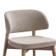 Καρέκλα Siena pakoworld rubberwood σε φυσική-μπεζ απόχρωση 48x50x81εκ Καρέκλα Siena pakoworld rubberwood σε φυσική-μπεζ απόχρωση 48x50x81εκ