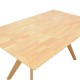 Τραπεζαρία Raffles pakoworld σετ 7τεμ rubberwood με pe rattanσε φυσική απόχρωση 150x90x76εκ Τραπεζαρία Raffles pakoworld σετ 7τεμ rubberwood με pe rattanσε φυσική απόχρωση 150x90x76εκ
