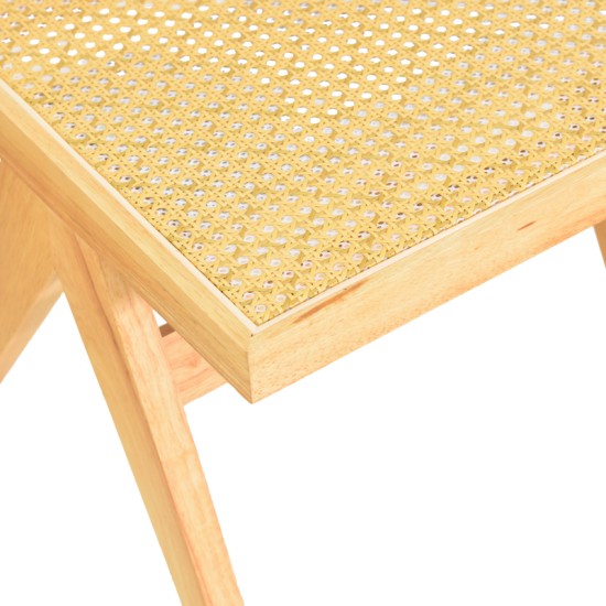 Καρέκλα Winslow pakoworld rubberwood-rattan σε φυσική απόχρωση 46x58x80εκ Καρέκλα Winslow pakoworld rubberwood-rattan σε φυσική απόχρωση 46x58x80εκ